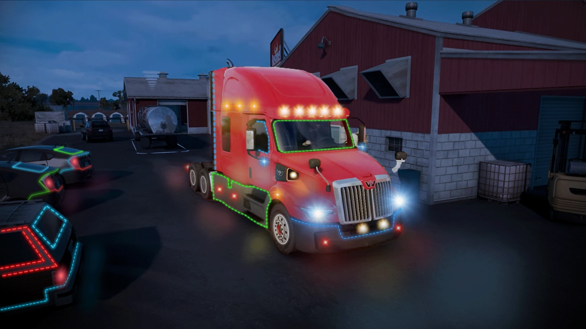 US Truck Game Transport Sim 3D screenshot